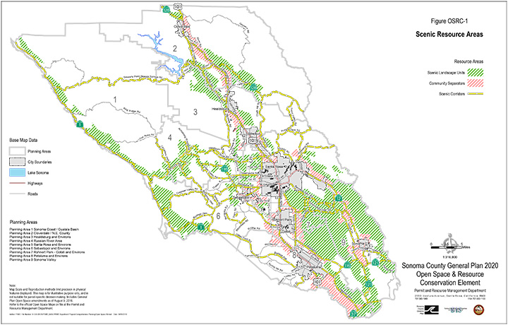 Map OCRC1 Scenic Resource Areas